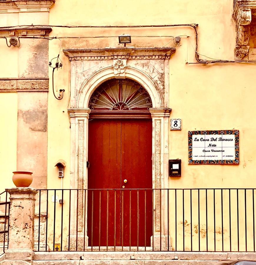 La Casa Del Barocco Hotel Noto Exterior foto